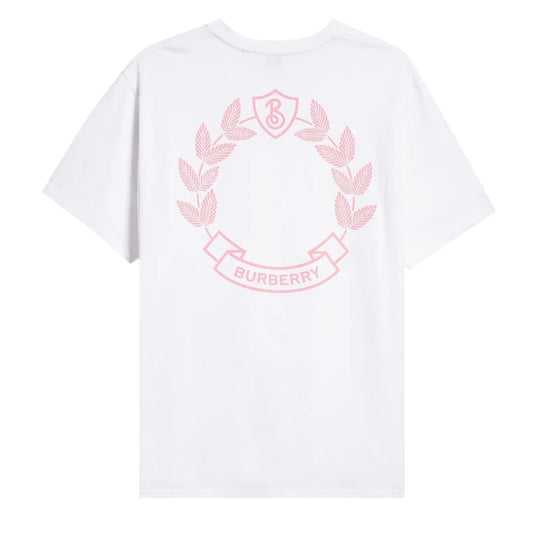 Burberry Branded Back Logo White T Shirt