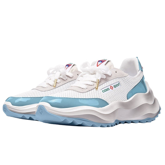 Casablanca Atlantis Sneaker White Light Blue Shoes