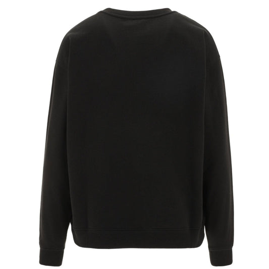 Kenzo Paris Block Logo Womens Black Sweatshirt XS