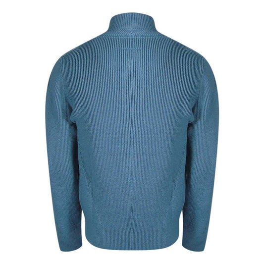 Parajumpers Manny Hydro Blue Zip-Up Sweatshirt L