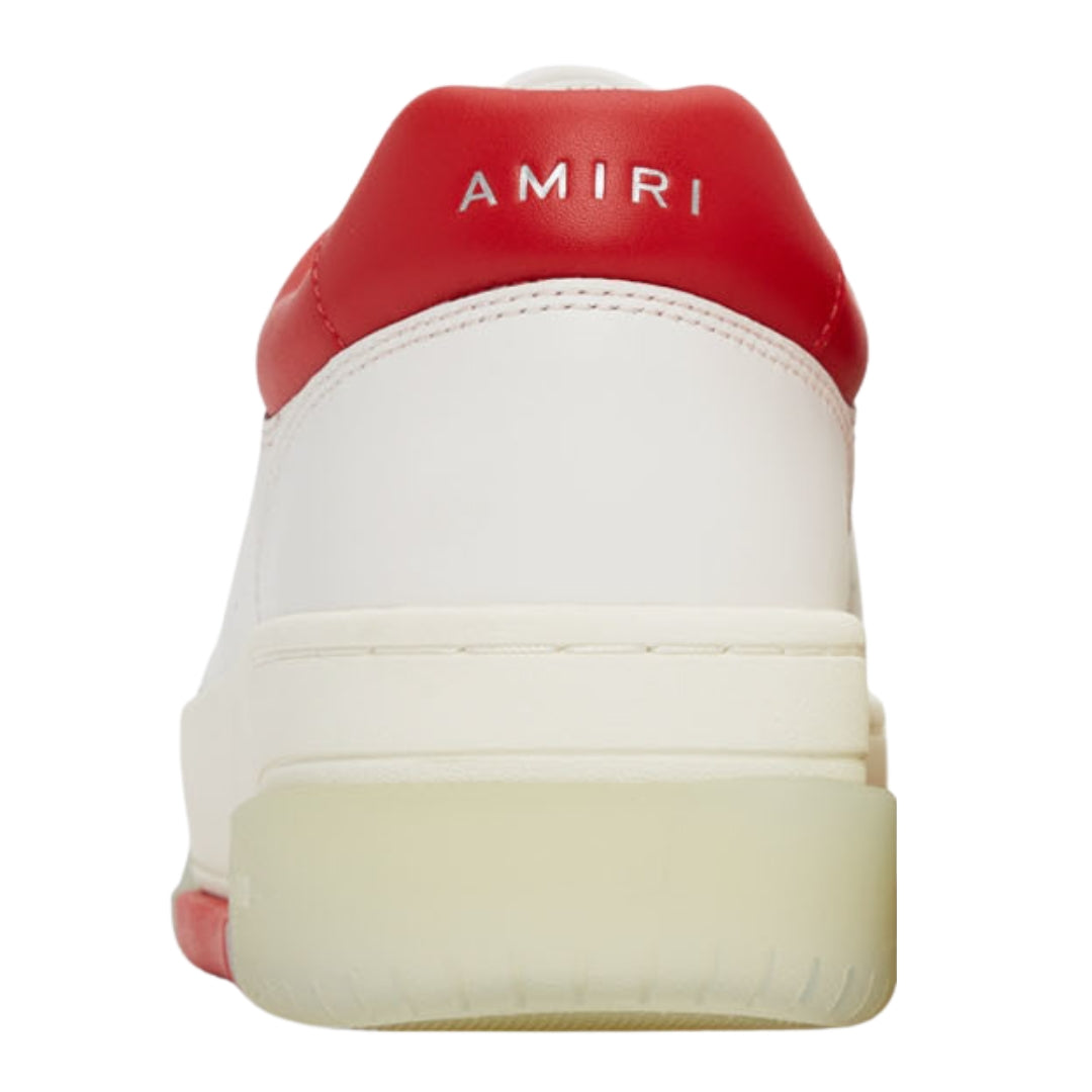 Amiri Stadium Low White Red