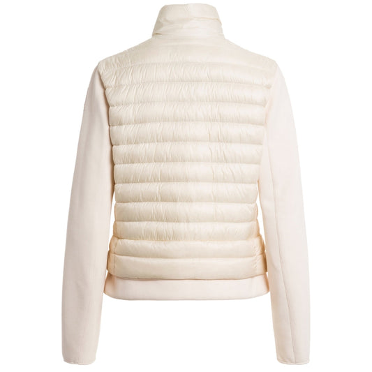 Parajumpers ZENA PWHYWU33 775 MOONBEAM Cream DOWN JACKET Womens S
