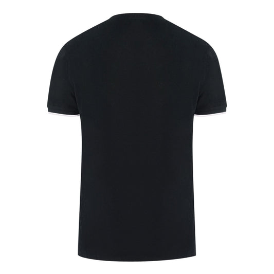 Kenzo Branded Pocket Logo Black T Shirt