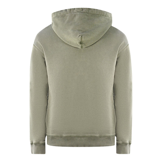 Lyle Scott Brand Logo Green Pull Over Hoodie - Style Centre Wholesale