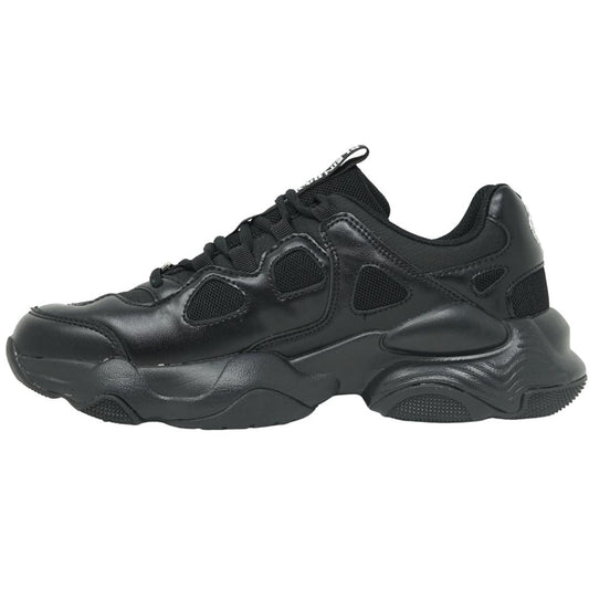 Plein Sport Brand Logo Tag Black Sneakers