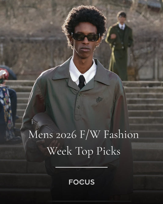 Men's 2026 F/W Fashion Week Top Picks