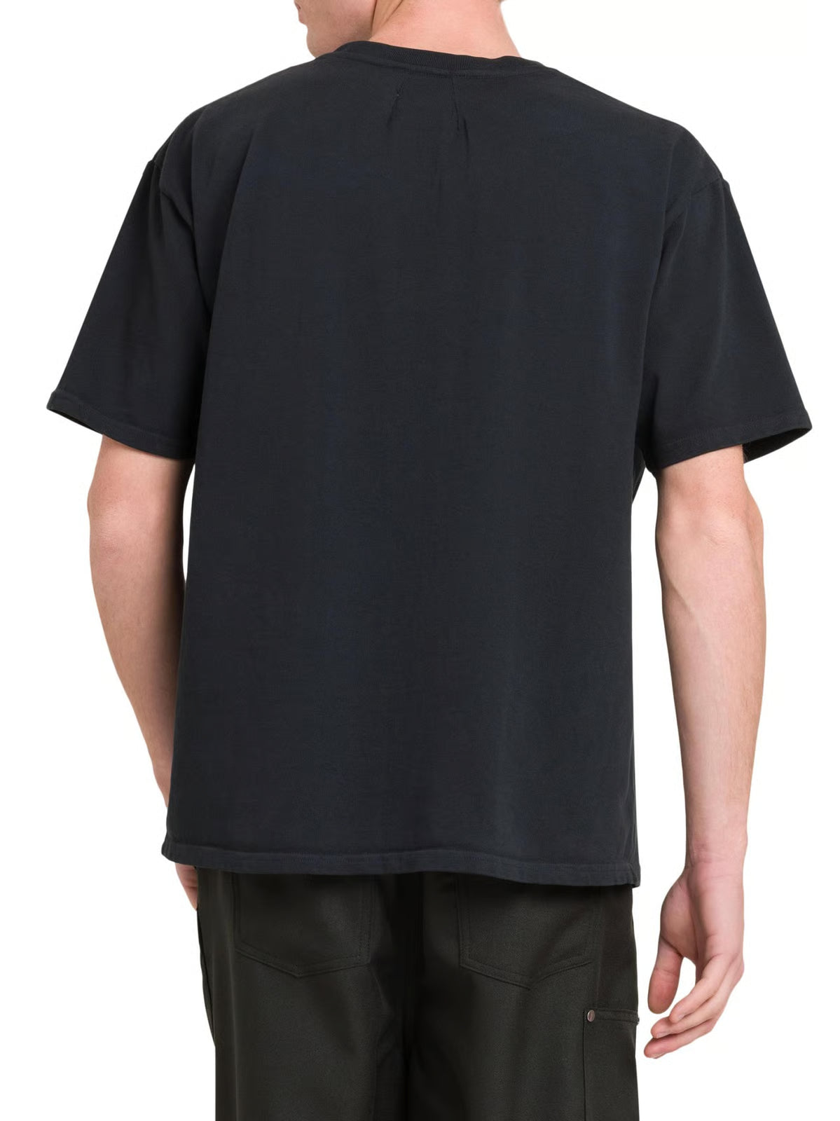 Rhude- Collegiate Crest T-Shirt Black