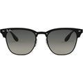 Ray-Ban Blaze Clubmaster Grey Gradient Lens Black Sunglasses 0RB3576N 153 11