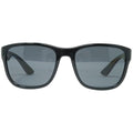 Prada Sport Grey Polarized Black Sunglasses 0PS01US 1AB5Z1