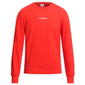C P Company Brand Logo Red Jumper 12CMSS187A 002246G 455