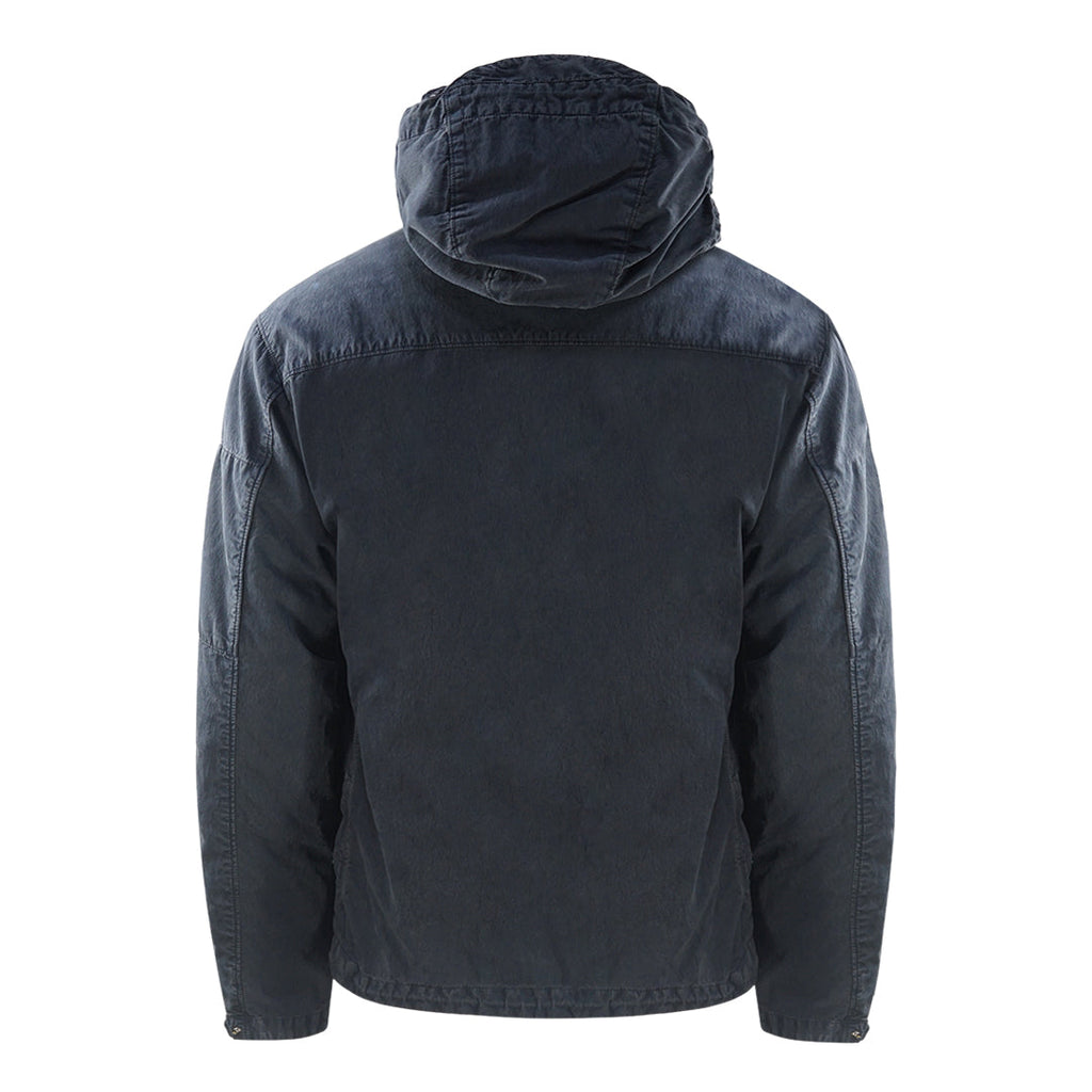 C P Company 50 Fili Rubber Hooded Total Eclipse Jacket