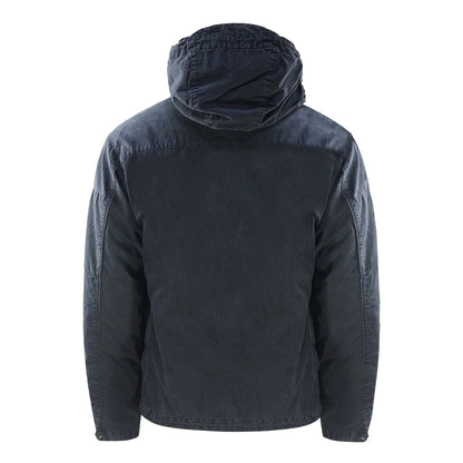 C P Company 50 Fili Rubber Hooded Total Eclipse Jacket