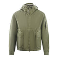 C.P. Company BA-Tic Light Hooded Bronze Green Jacket 14CM0W176A 006456G 648
