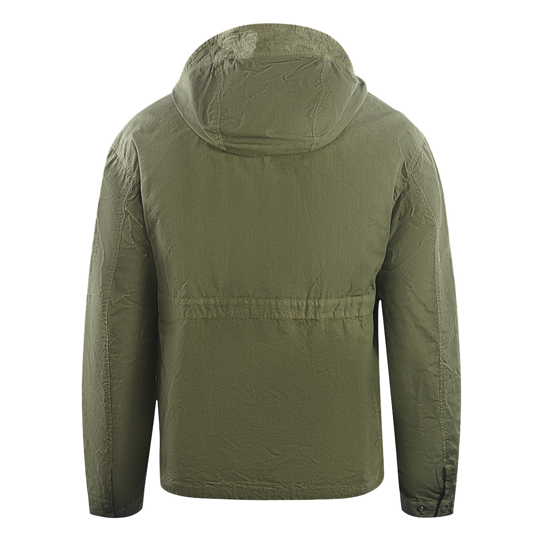 C.P. Company BA-Tic Light Hooded Bronze Green Jacket 14CM0W176A 006456G 648