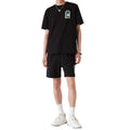 Casablanca Gradient Arch Design Black T-Shirt