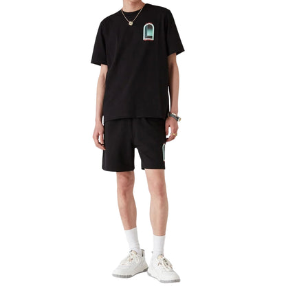 Casablanca Mpf25Jts00130Exce Black T Shirt