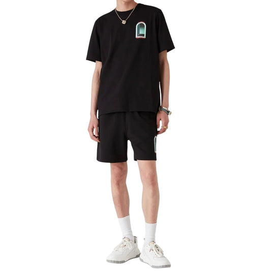 Casablanca Mpf25Jts00130Exce Black T Shirt