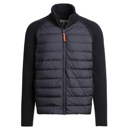 Parajumpers Olmo Pencil Black Ribbed Sleeves Jacket