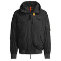 Parajumpers Gobi Spring Off Black Hooded Bomber Jacket