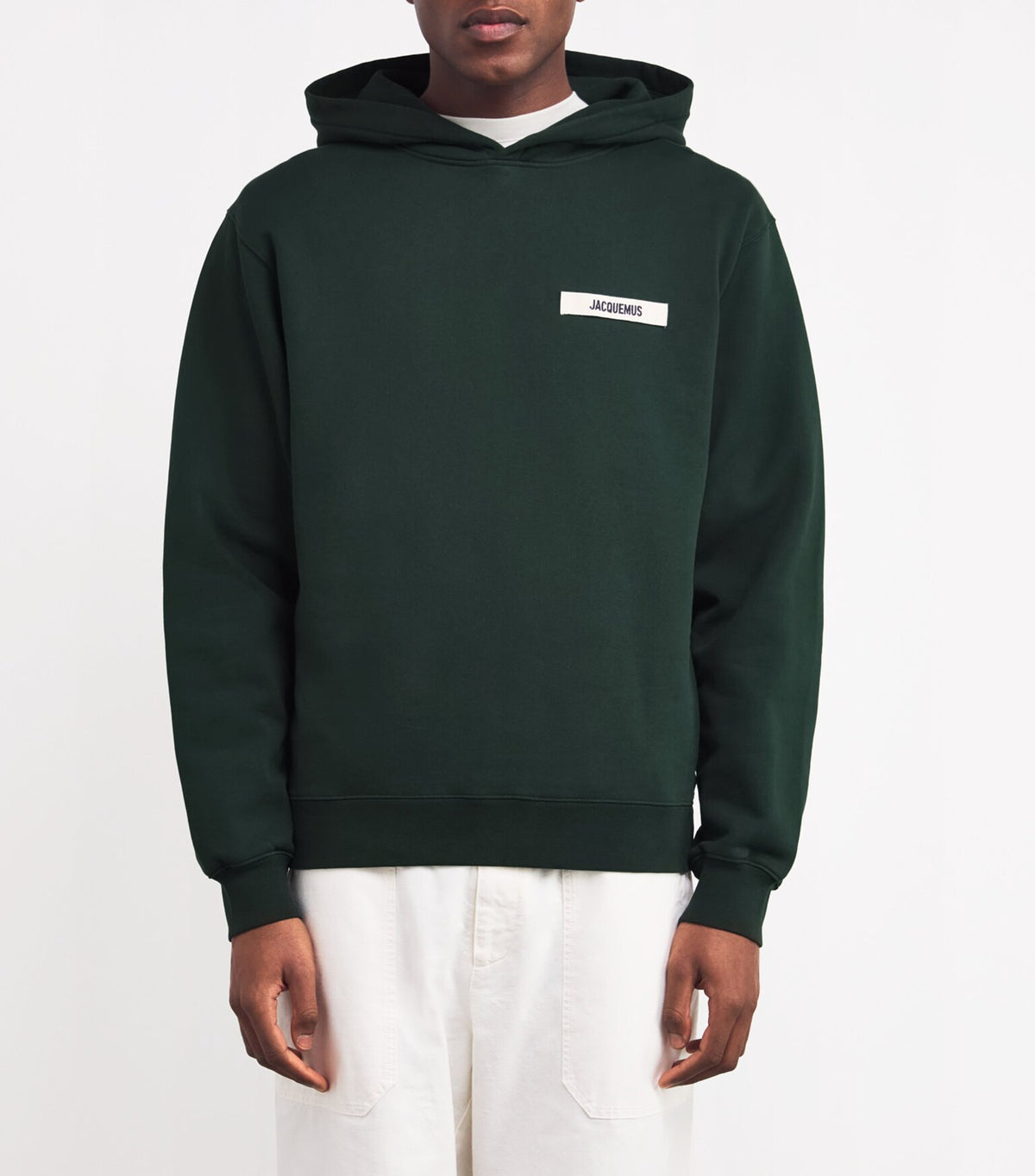 Jacquemus-The Gros Grain Hoodie- Dark Green