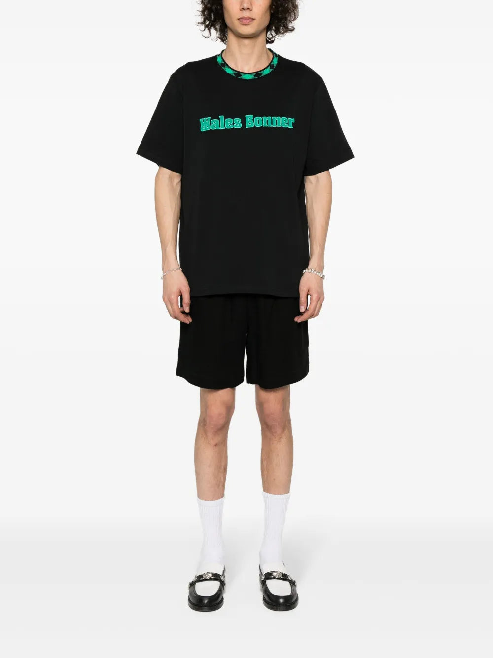 Wales Bonner-Black Original T-shirt