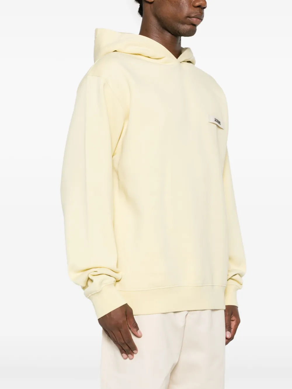 Jacquemus-The Gros Grain Hoodie- Light Beige