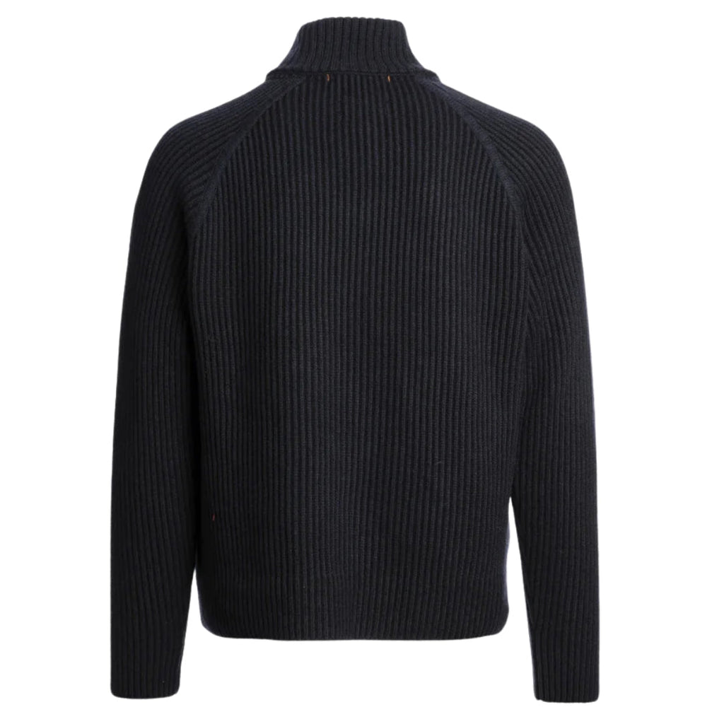 Parajumpers Olmo Pencil Black Ribbed Sleeves Jacket