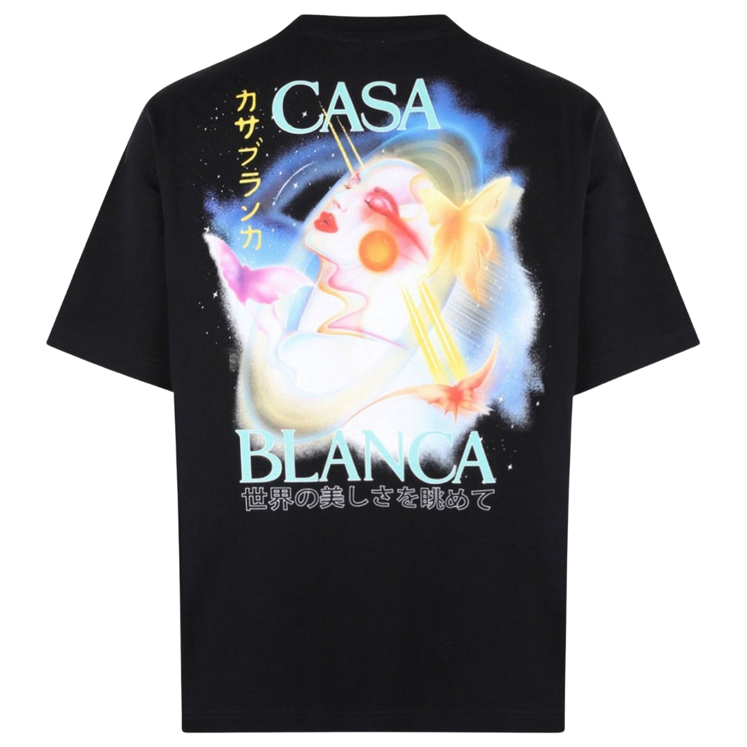 Casablanca Galáctica Collection Black T-Shirt