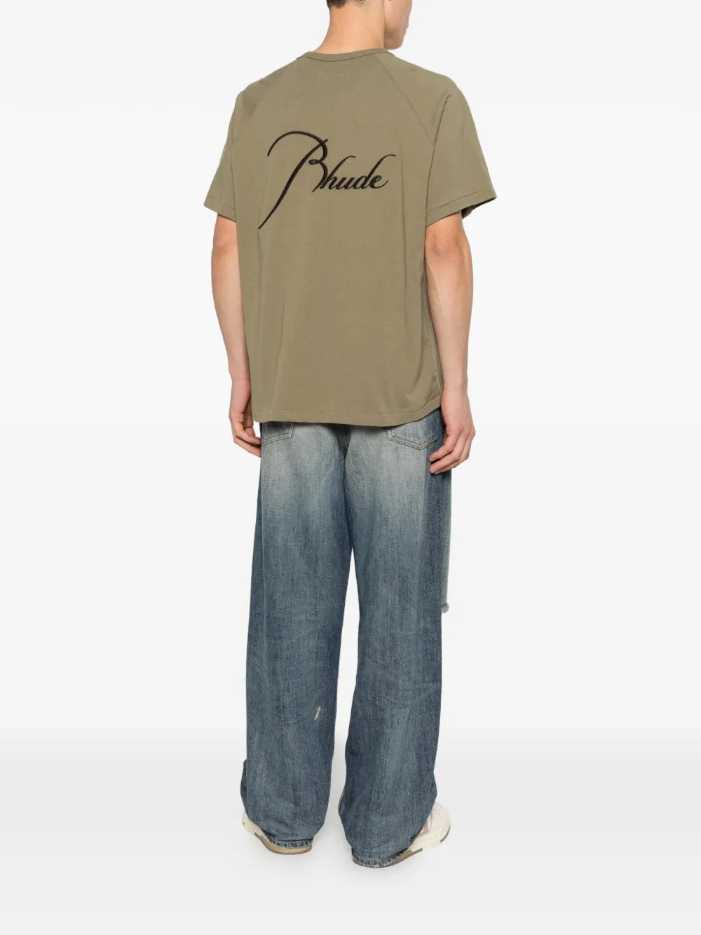 Rhude- Classique Raglan T-Shirt Green Moss