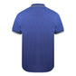 Moschino Tipped Collar Blue Polo Shirt