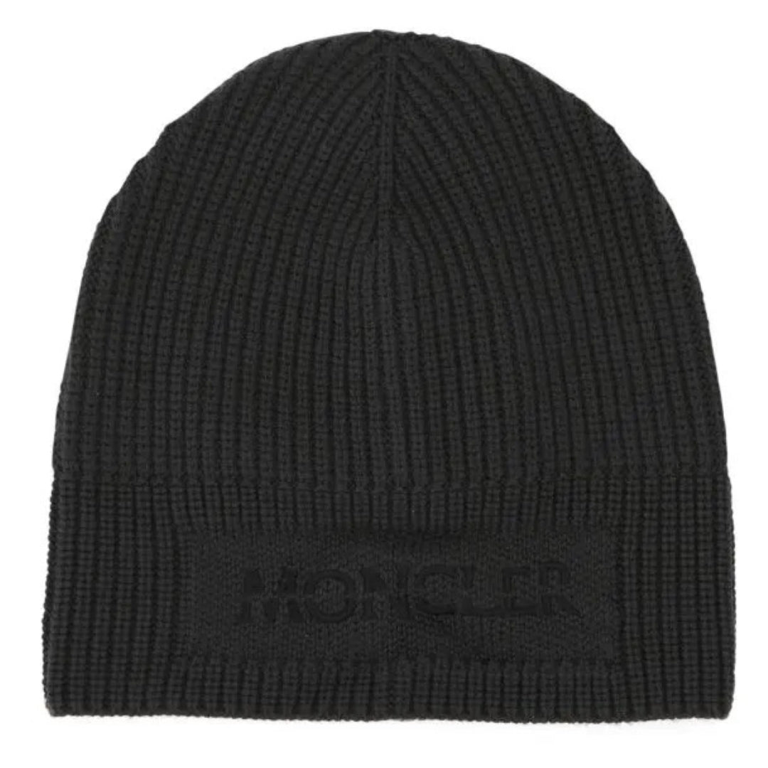 Moncler Brand Logo Charcole Beanie