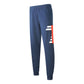 EA7 No 7 Logo Navy Blue Sweat Pants