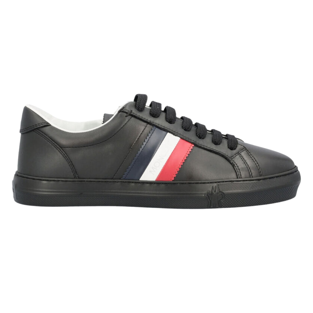 Moncler Monaco Low Top Black Trainers