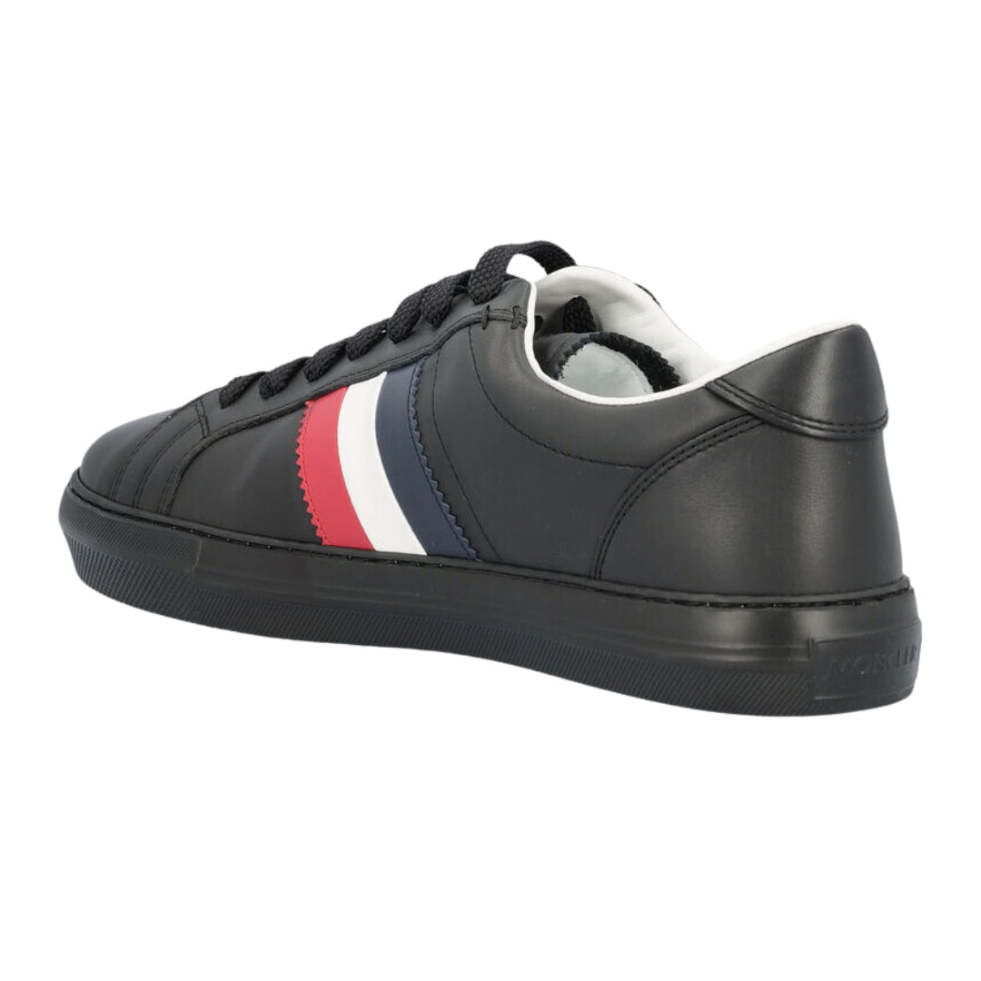 Moncler Monaco Low Top Black Trainers