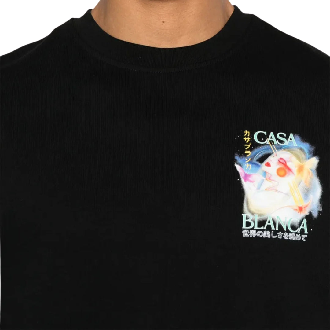 Casablanca Galáctica Collection Black T-Shirt