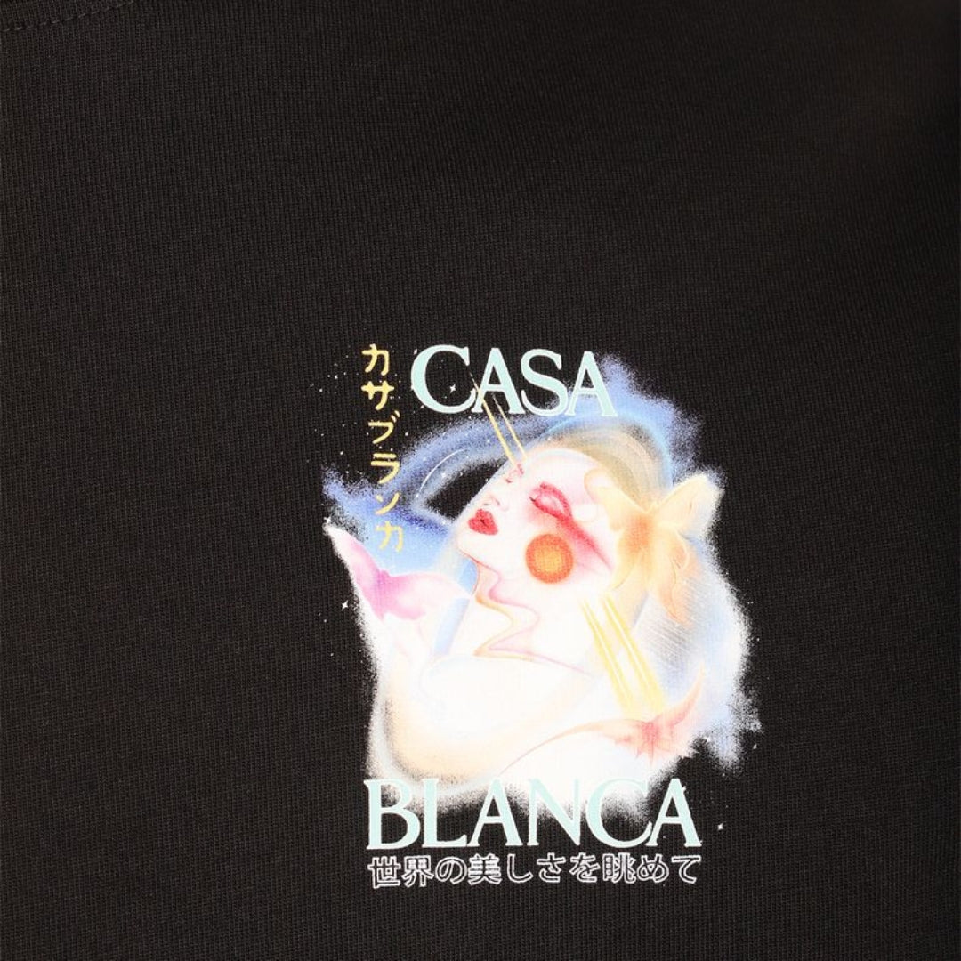 Casablanca Galáctica Collection Black T-Shirt