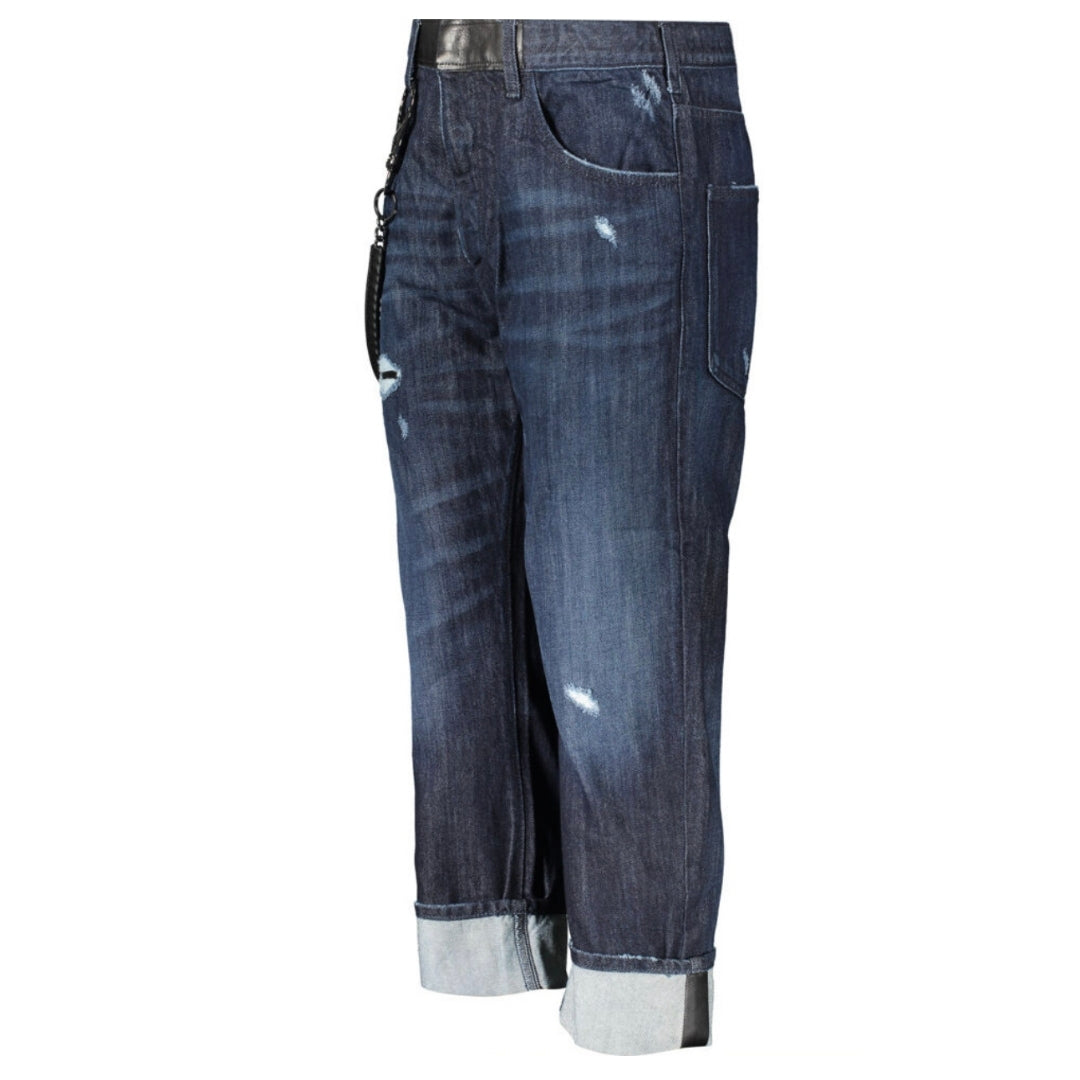 Armani Jeans Comfort Fit Dark Blue Jeans - Nova Clothing