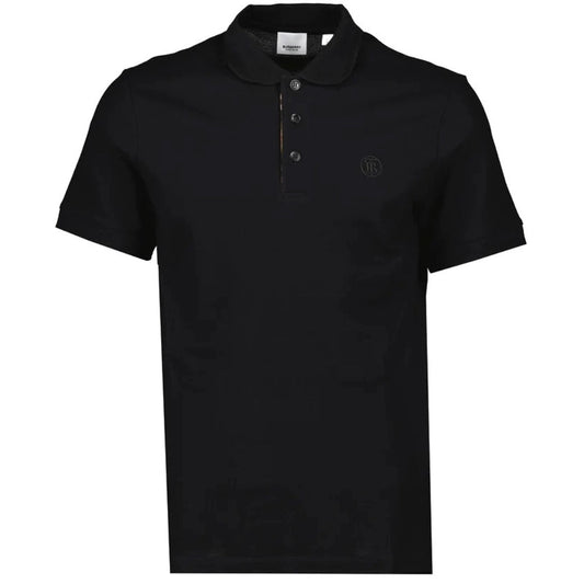 Burberry Mens Polo Shirt Eddie Black