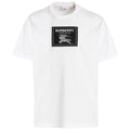 Burberry Box Logo White T Shirt - Style Centre Wholesale