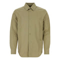 BURBERRY 8076432 Burberry Equestrian Knight-Motif Buttoned Shirt HUNTER (Green) CASUAL SHIRT MALE L