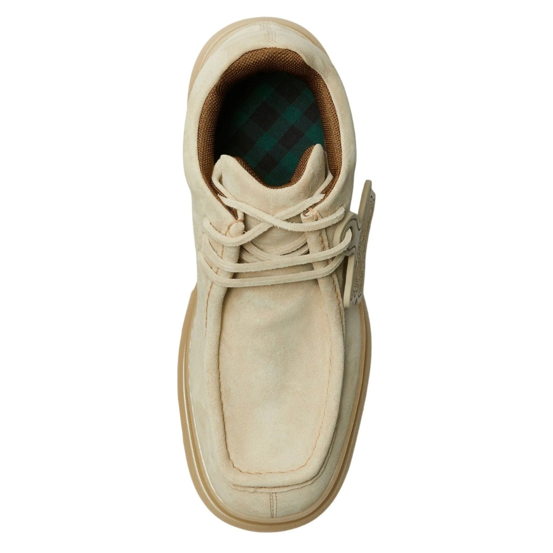 BURBERRY 8080042 Burberry Brogue Lace-Up Shoes CLAY (Beige) MID SHOE MALE UK 10