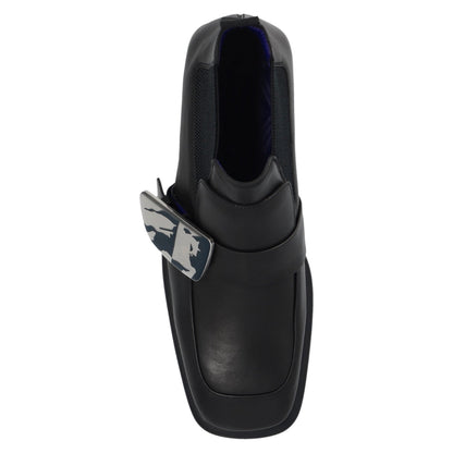 BURBERRY 8087314 Burberry Shield Ankle Boots BLACK SHIELD BOOT MALE UK 8