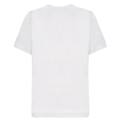 Burberry EKD Embroidered Logo Chalk T-Shirt S