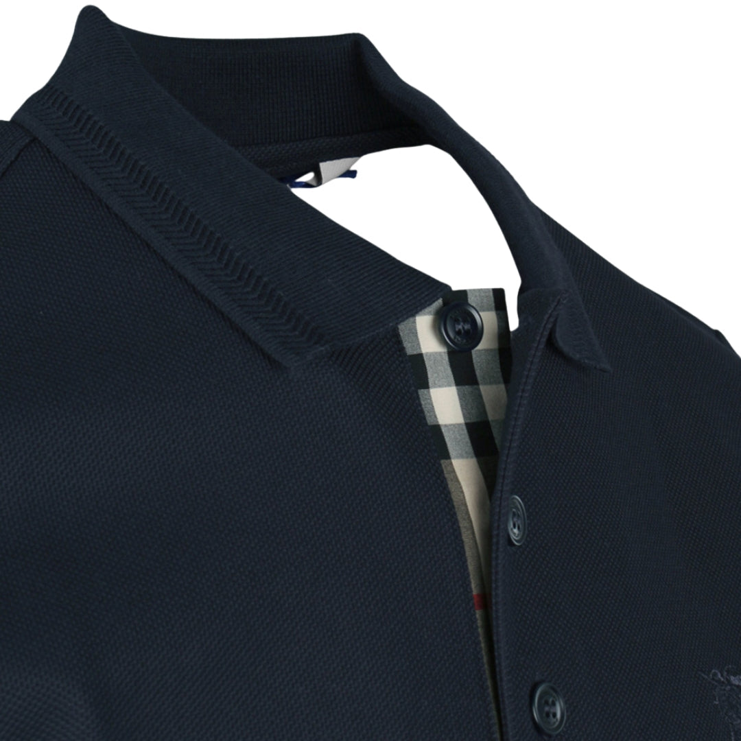 Burberry Eddie EKD Coal Blue Polo Shirt S