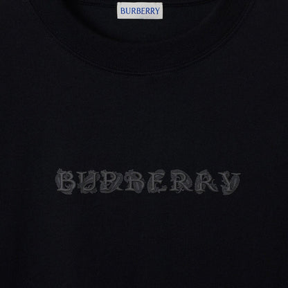 Burberry Paisley Logo Coal Black T-Shirt S