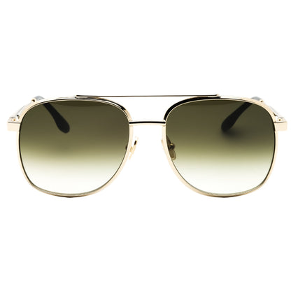 Victoria Beckham Vb233S 714 Gold/Smoke Gradient Sunglasses Female One Size