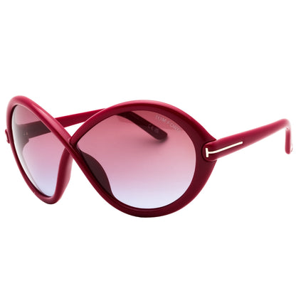 Tom Ford FT1070 75Y shiny fuxia /violet Sunglasses One Size
