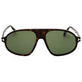 Tom Ford FT1178 52N dark havana / green Sunglasses 58X16X145 One Size