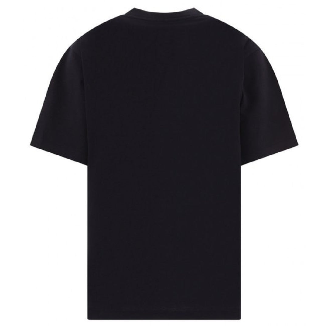 Moncler Bold Circle Logo Black T-Shirt. Moncler Black Tee