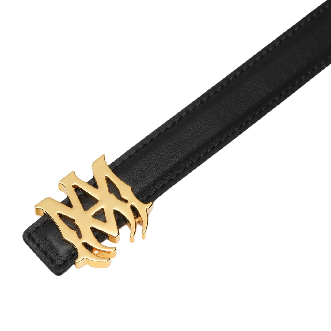 AMIRI MA 2 CM BELT AMACBL1017 731 Gold Belt 85 CM